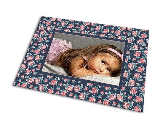 Puzzle personalizzato 35x50 Texture rose