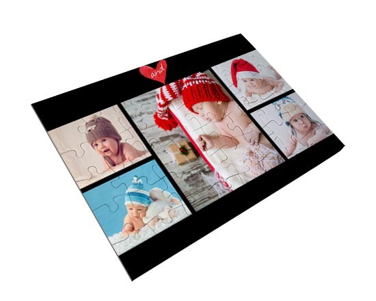 Foto su Puzzle A4 con grafica