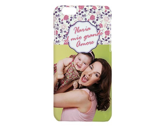 Una cover con piccole rose stilizzate