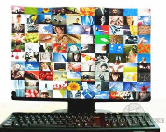 Copri Monitor Collage