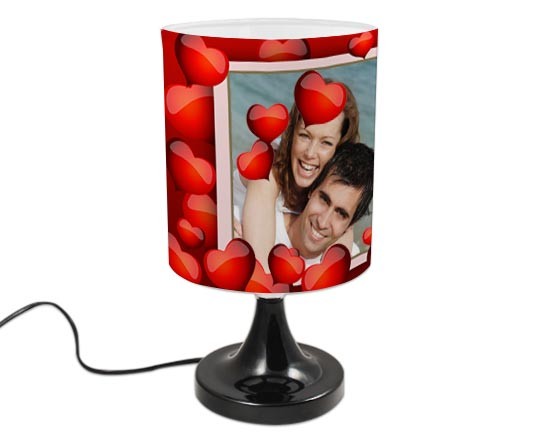 Lampada Tonda Rotante Rain of hearts