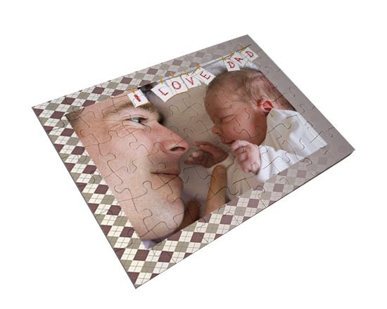 Foto su Puzzle A3-A4 con grafica
