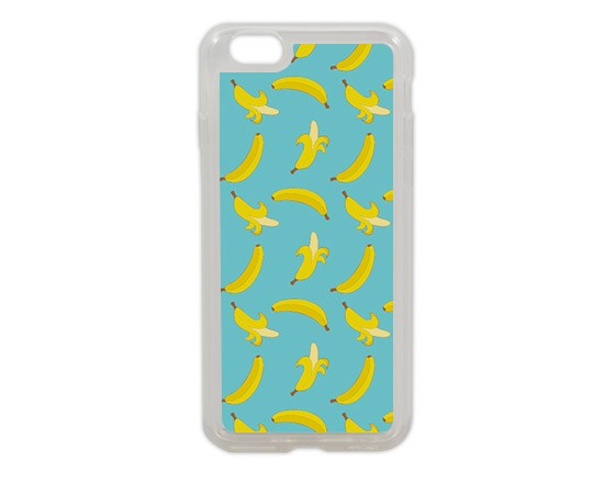 Banane gialle su Cover in silicone iPhone 6