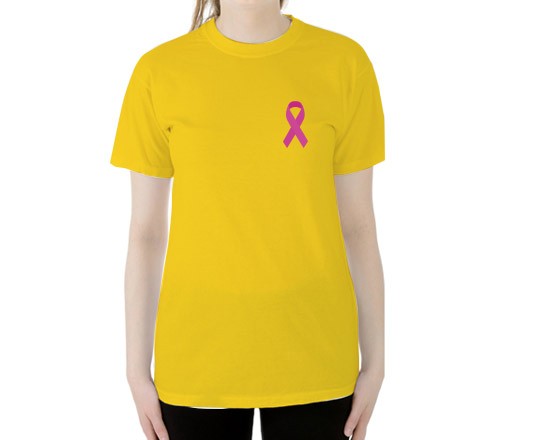 Maglia a Manica Corta con fiocco rosa