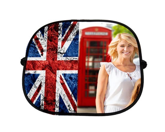 Una tendina parasole in stile british