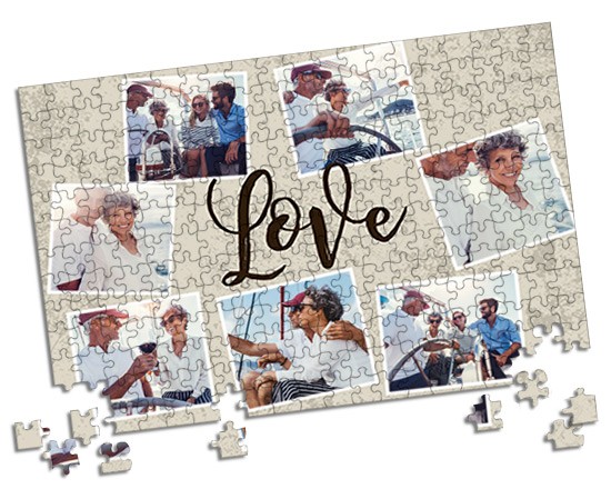 Puzzle A3 Crazy collage