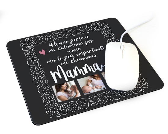 Tappetino Mouse con dedica