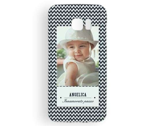Cover Galaxy s7 Edge 3D Zig Zag