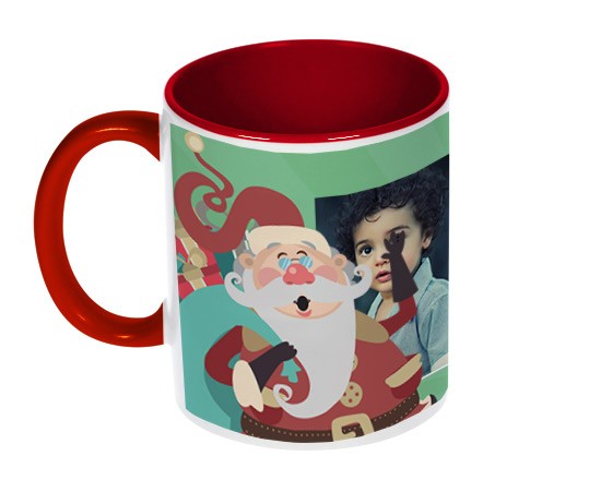 La tazza di Babbo natale per un regalo magico