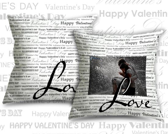 Cuscino dainetto con scritte love