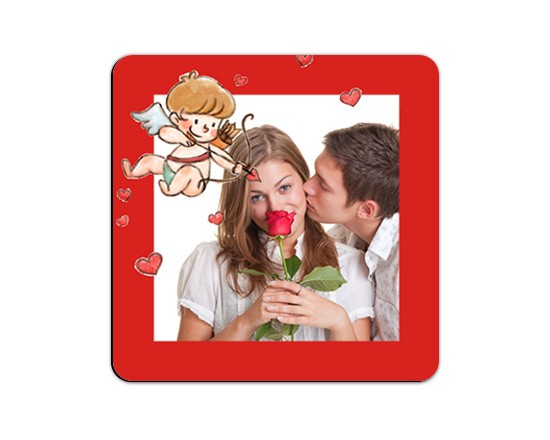 Cupido su calamita quadrata flessibile