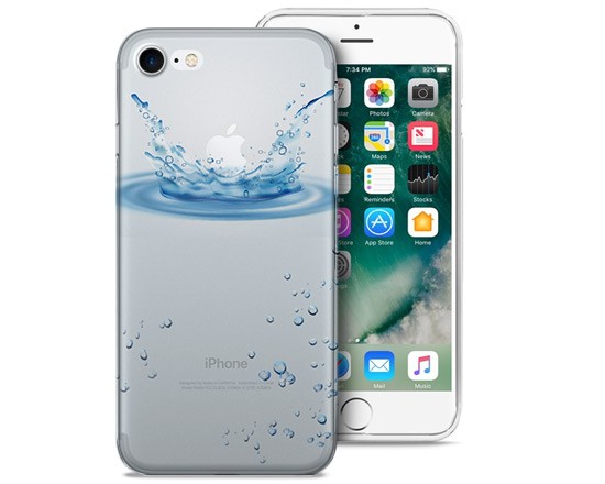 Cover Trasparente iPhone 7 Splash