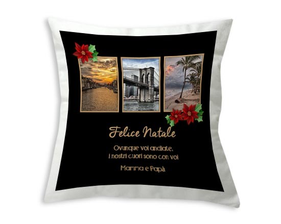 Cuscino classico Black Christmas