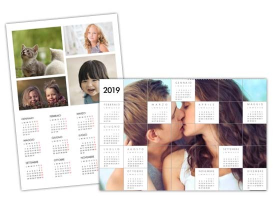 Crea Calendario Poster