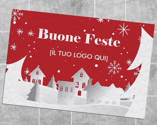 Zerbino promozionale Medium Christmas