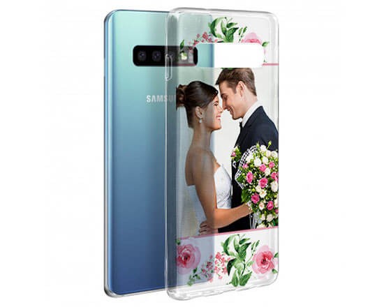 Cover trasparente Samsung S10 - senza stampa del bianco