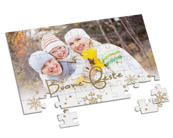 Puzzle A4 White Christmas