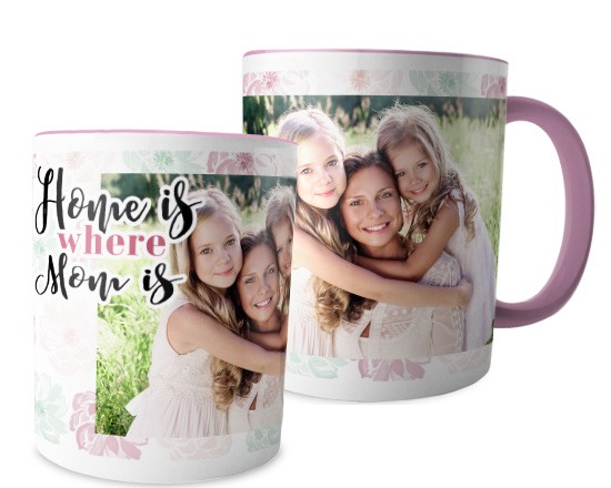 Tazza panoramica Mum is home