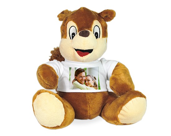 scoiattolo peluche personalizzato