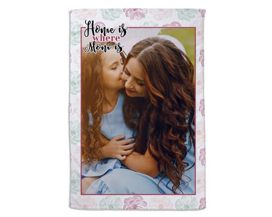 Coperta 100x150 Home is mom