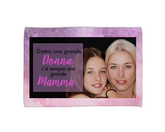 Coperta 150x100 Donna e mamma