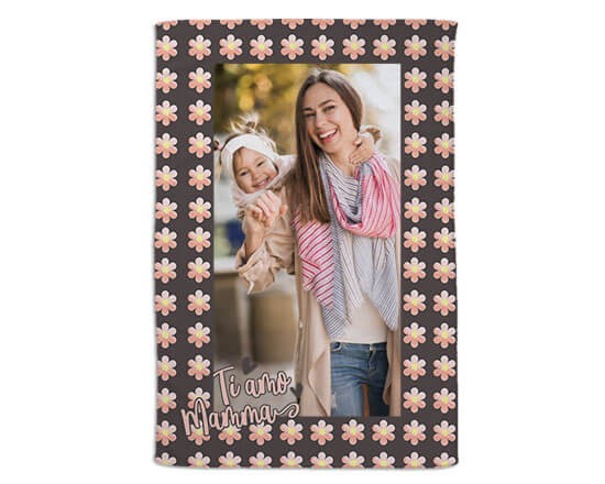 Coperta in pile da decorare con le tue foto