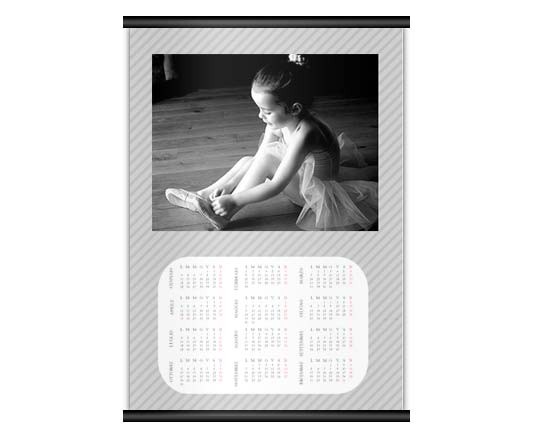 Calendario basic Pagina singola su A3