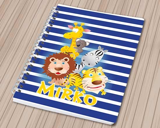 I teneri animaletti per la copertina del tuo quaderno