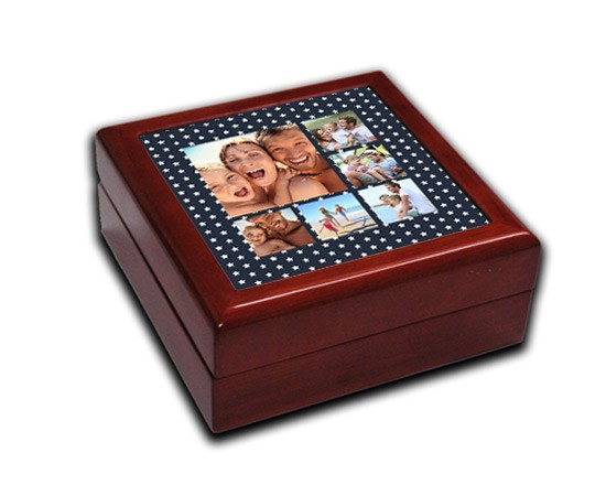 Portagioie in legno Stars