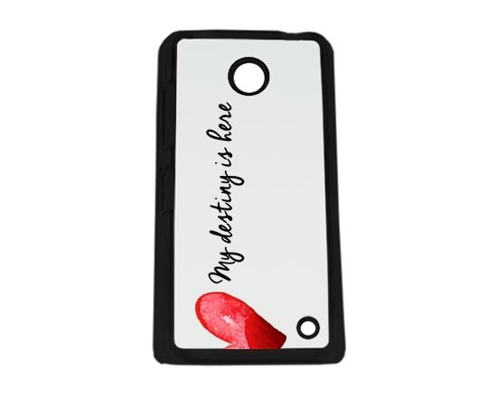 un cuore spezzato sulla cover nokia 360