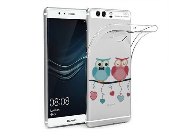 Cover trasparente Huawei P9 Plus Gufi