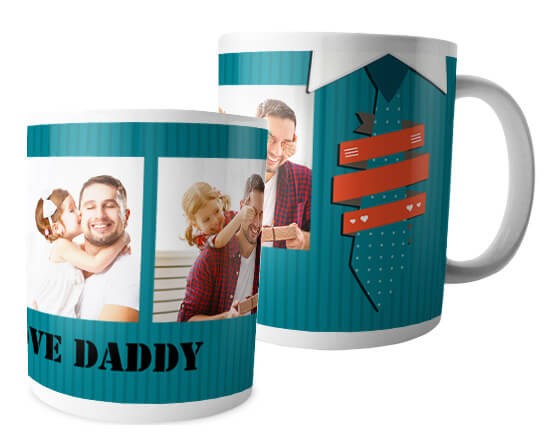 Tazza panoramica con grafica per papà