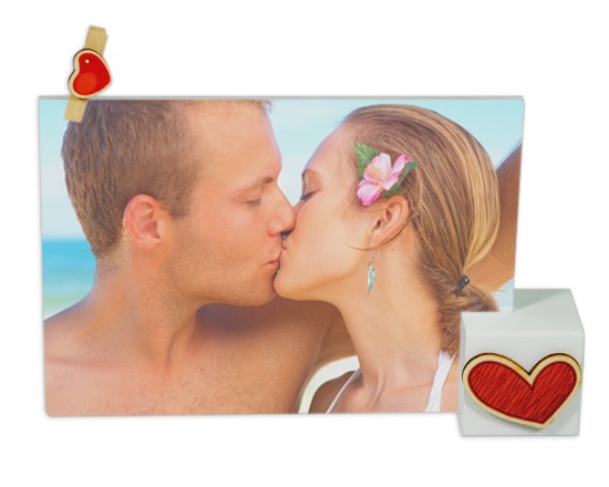 cornice cuore cubo