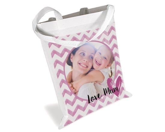 Borsa spesa Mum zig zag