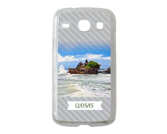 Cover Samsung Galaxy Core righe oblique