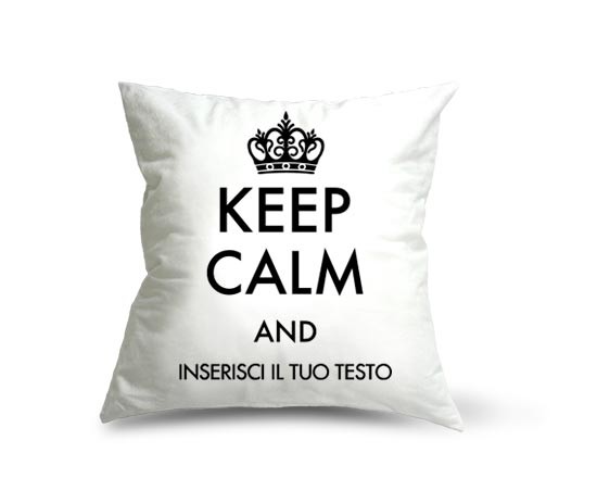 Il tuo cuscino in pile dalla federa con lo slogan