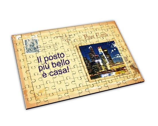 Puzzle personalizzato con foto e grafiche