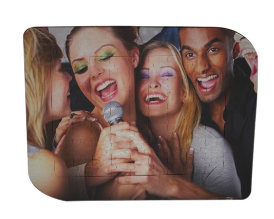 puzzle personalizzato con cornice a doppia punta