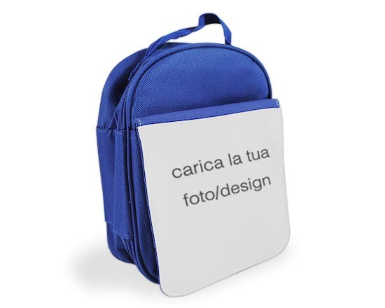 crea porta pranzo blu