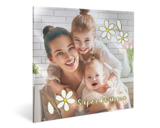 Stampa su plexiglass Super Mom
