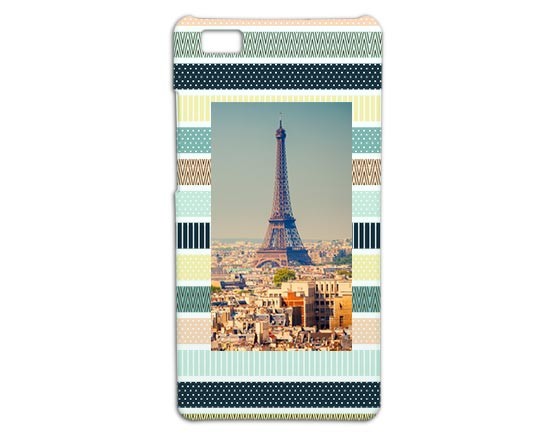 Cover p8 Lite 3D Colourful
