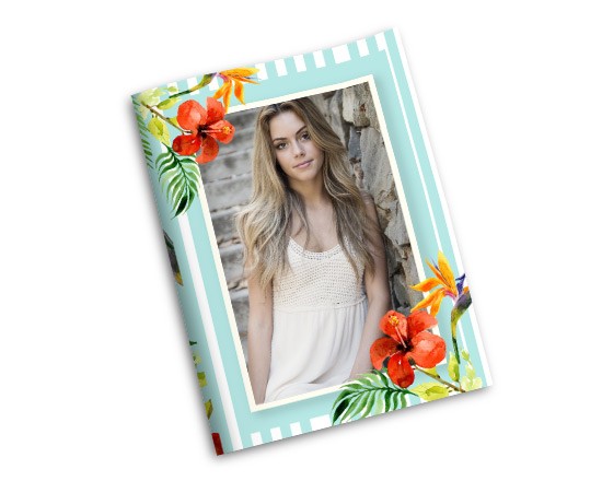 Quaderno scuola Frame in flowers