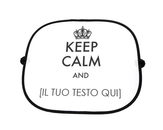 Il favoloso keep calm per decorare la tua tendina