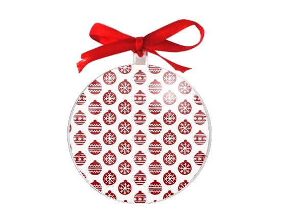 Palla di Natale tonda Texture palle
