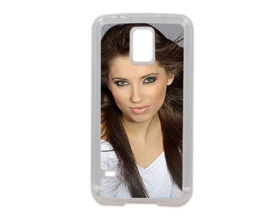 Foto su Cover Silicone Galaxy S5