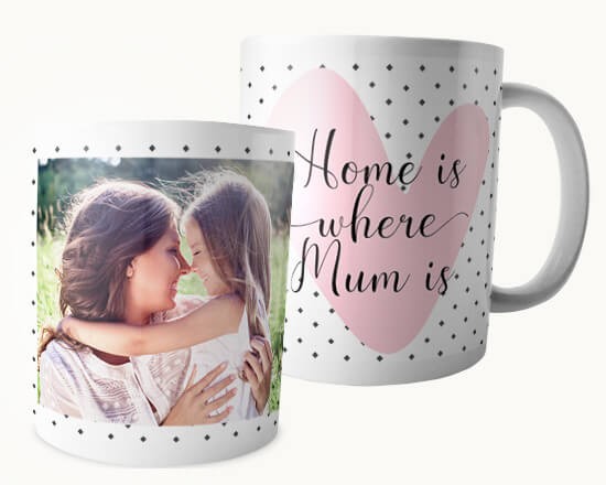Tazza panoramica Cuore di mamma