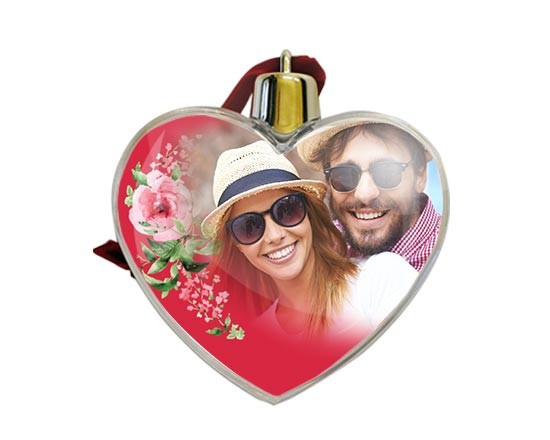 Cuore di Natale Pink flowers