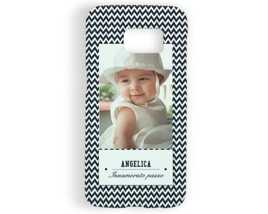 cover con grafica zig zag per samsung galaxy s7
