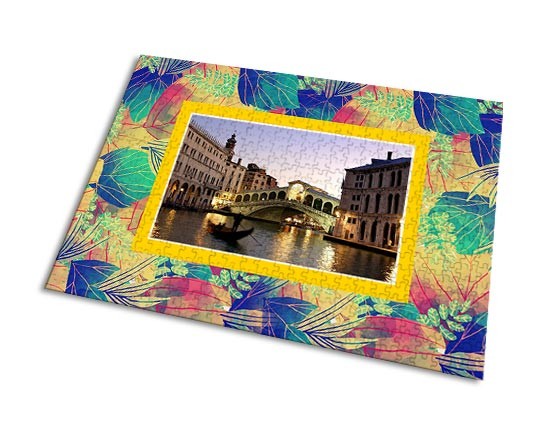 Puzzle foto 35x50 Fantasy flowers