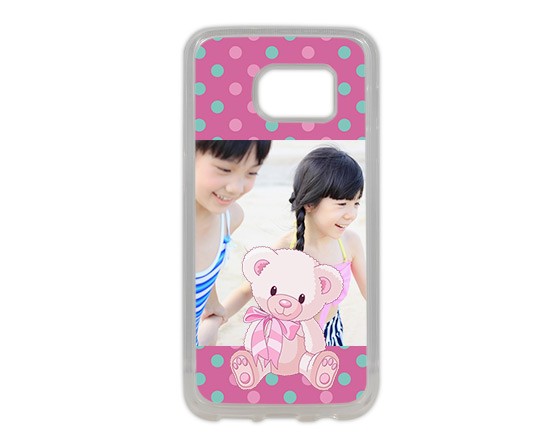 Cover Galaxy S7 in Silicone Sweat bear
